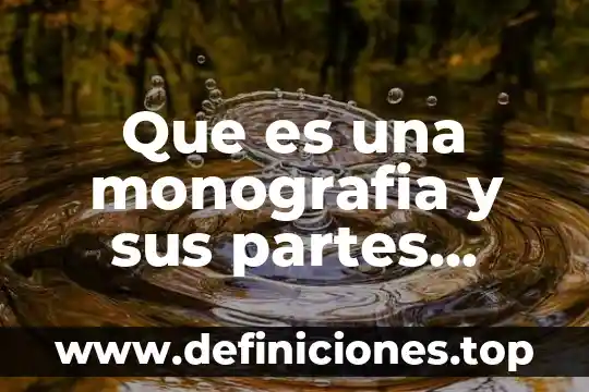 Qué es un dominio e páginas web 5 Que es una monografia y sus partes paginas oficiales