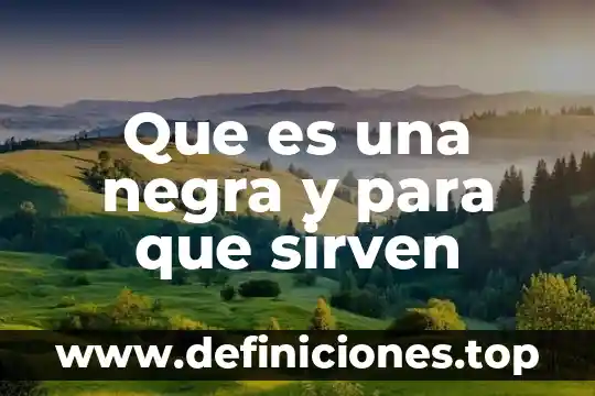 Para qué es bueno sal negra 3 Que es una negra y para que sirven