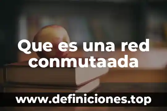 Qué es la sumarización automática de la red 5 Que es una red conmutaada