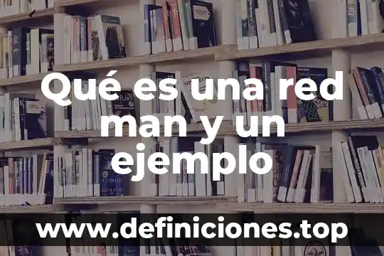 Qué es un malla hablando de computadoras 3 Qué es una red man y un ejemplo