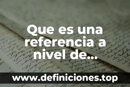 Atención médica telefónica qué es 5 Que es una referencia a nivel de atencion médica