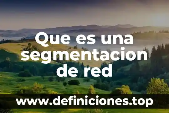 Qué es la sumarización automática de la red 6 Que es una segmentacion de red