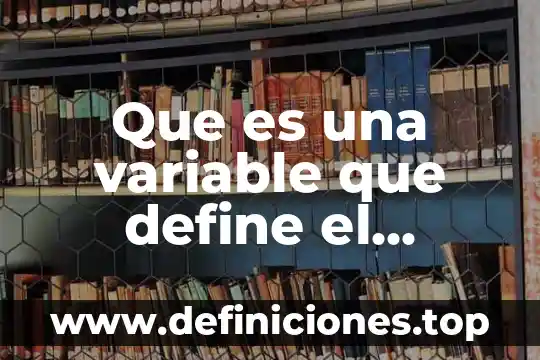 Según qué autor define lo que es un modelo económico 4 Que es una variable que define el problema de investigacion