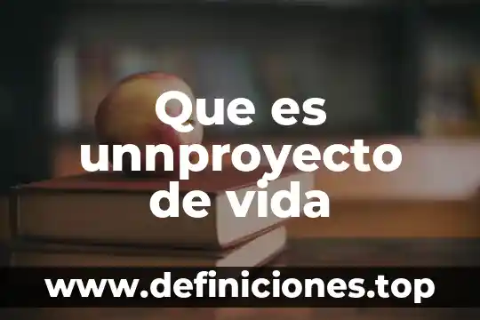 Qué es el compuesto químico 4 Que es unnproyecto de vida