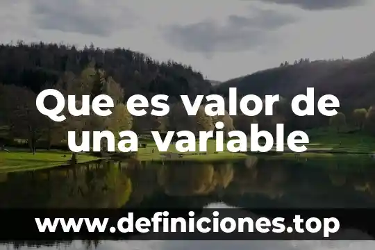 Que es la semejanza como valor 6 Que es valor de una variable