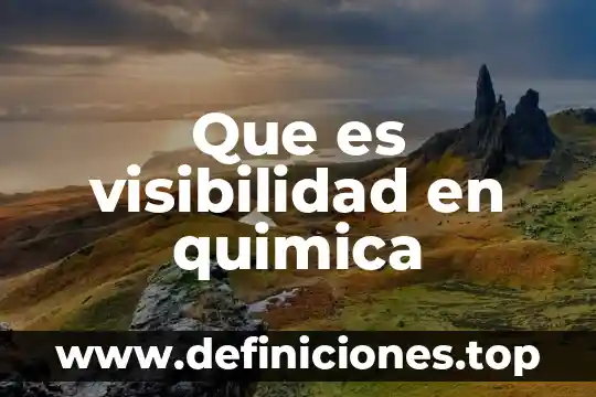 Que es oclusion en quimica 4 Que es visibilidad en quimica
