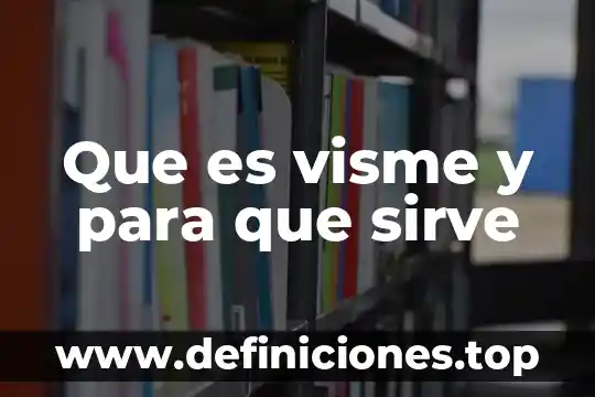 Define que es la autoridad 6 Que es visme y para que sirve