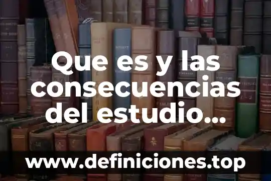Qué es el estudio preliminar en un libro 3 Que es y las consecuencias del estudio fluorangografia