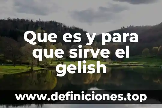 Qué es un guion y para qué sirve 6 Que es y para que sirve el gelish