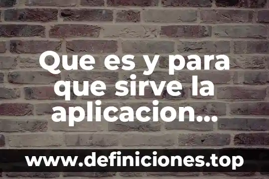 Que es y para que sirve la aplicacion timetable