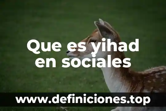 Que es materialismo historico en ciencias sociales 5 Que es yihad en sociales