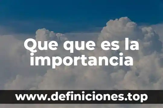 Que es el autoconocimiento y su importancia 7 Que que es la importancia