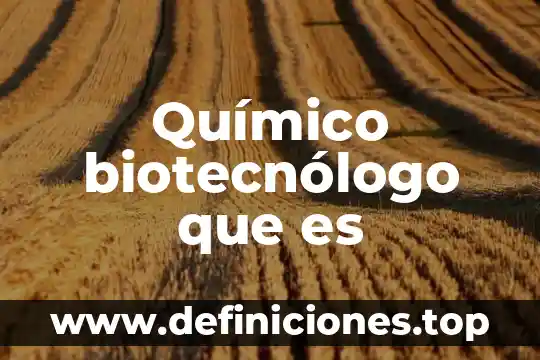 Qué es un sello químico en manómetros 3 Químico biotecnólogo que es