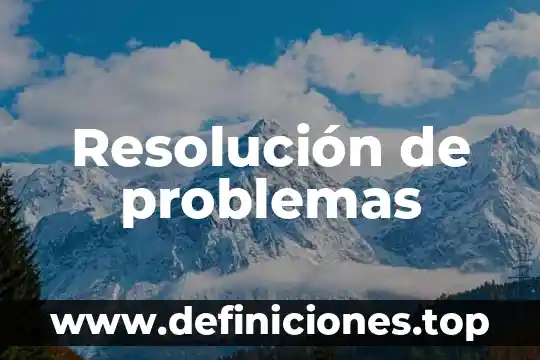 Que es el arbol de problemas en un proyecto 3 Resolución de problemas