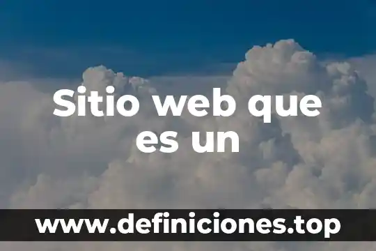 Que es un cotizador web 7 Sitio web que es un