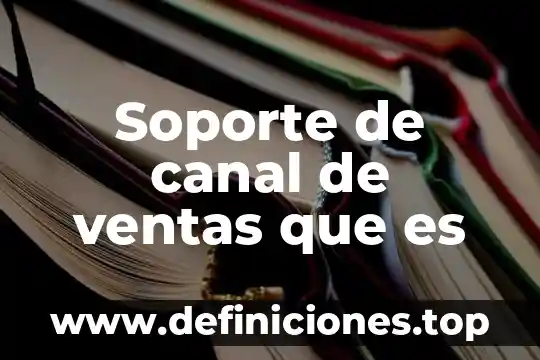 Qué es una área de exhibición en las ventas 7 Soporte de canal de ventas que es