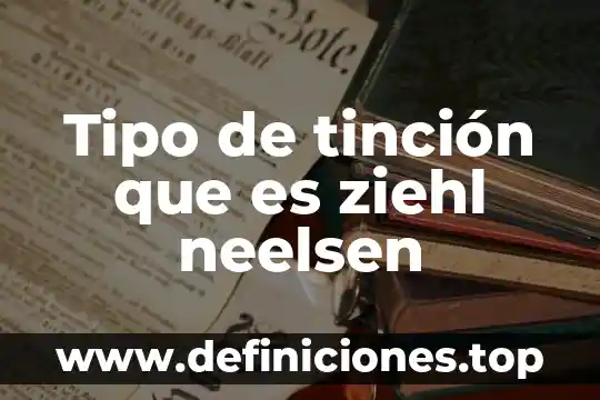 Qué es tinción ácido base 3 Tipo de tinción que es ziehl neelsen