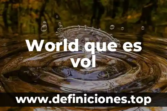 Qué es world wide web 3 World que es vol