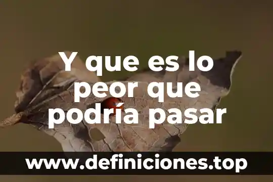 Que es pasar por el fuego segun la biblia 5 Y que es lo peor que podría pasar